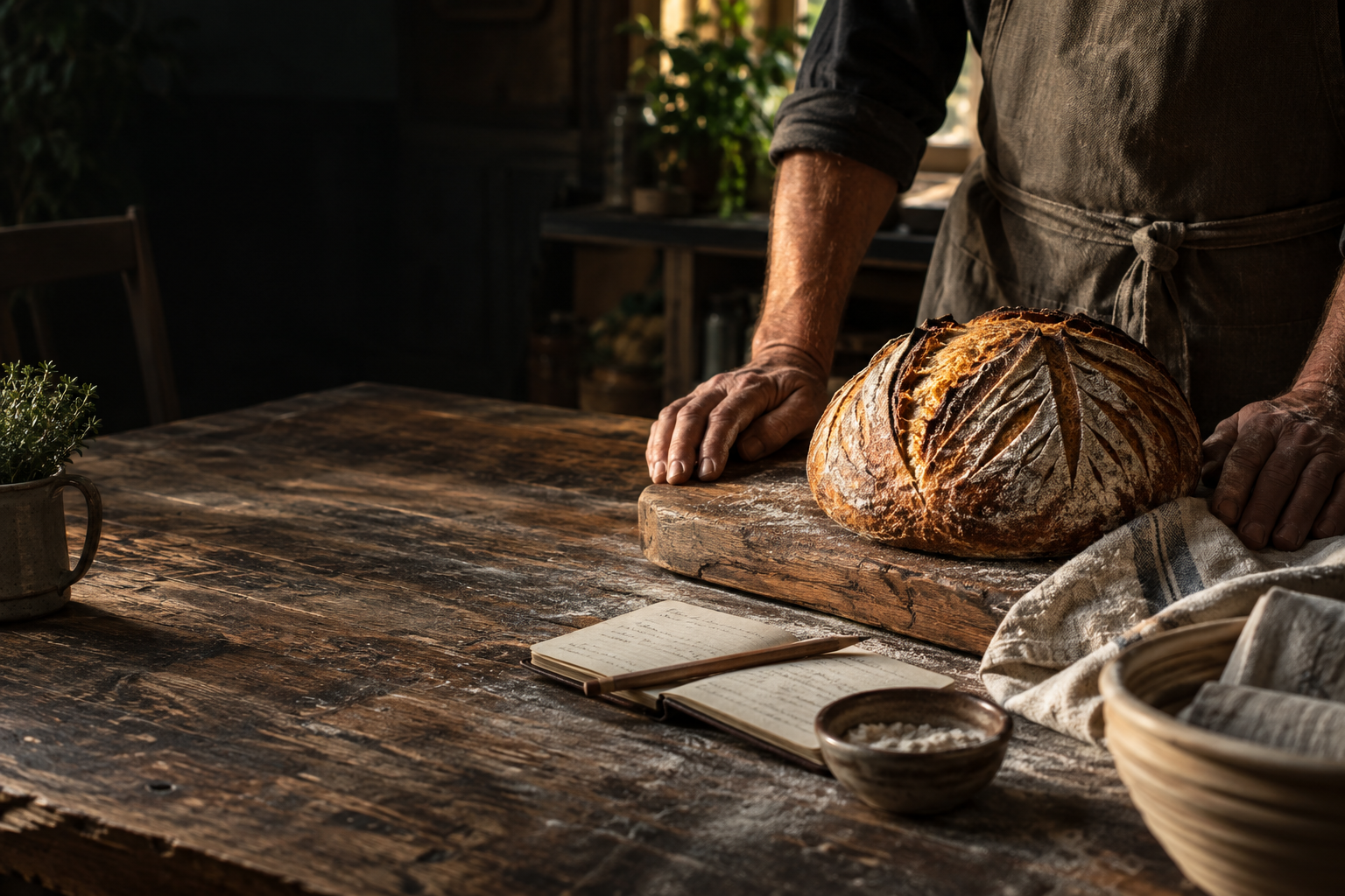 The Sage Dad bread workbench